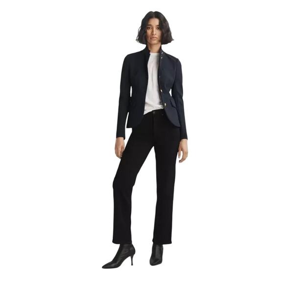 NEW Rag and bone slade military blazer navy salute size 2 - Picture 1 of 14
